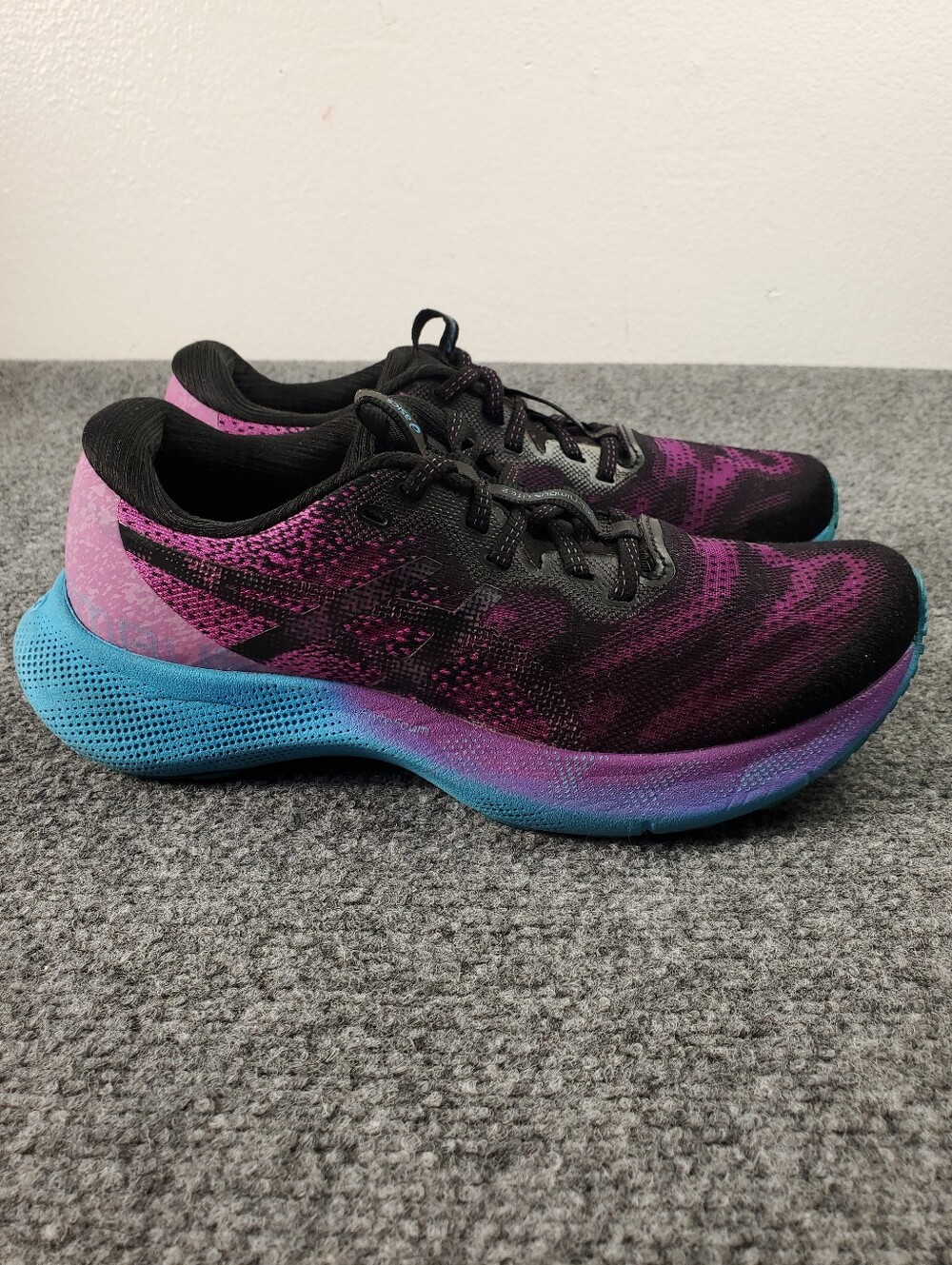 Asics Gel Nimbus Lite 2 Womens 8 Purple Blue Running Shoes Sneakers 1012A882